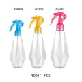 150ml Pet Square Trigger Sprayer Bottle for Cosmetics (NB408)